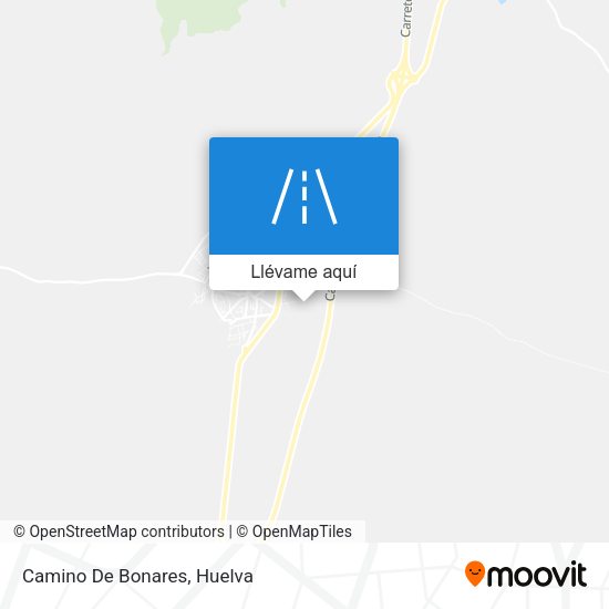 Mapa Camino De Bonares