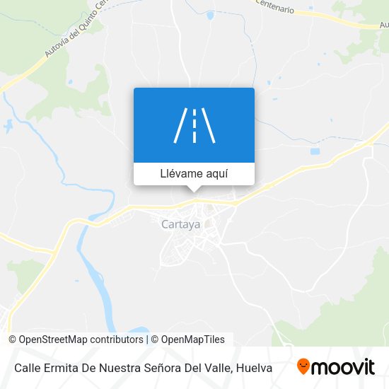 Mapa Calle Ermita De Nuestra Señora Del Valle