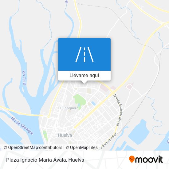 Mapa Plaza Ignacio María Ávala