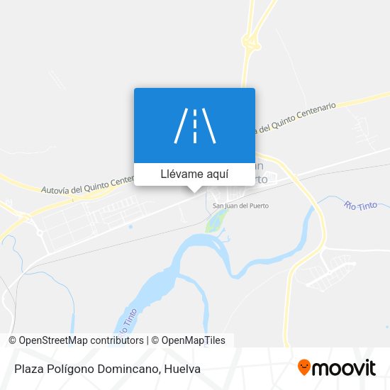 Mapa Plaza Polígono Domincano