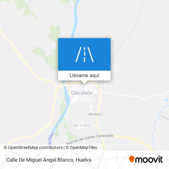 Mapa Calle De Miguel Ángel Blanco