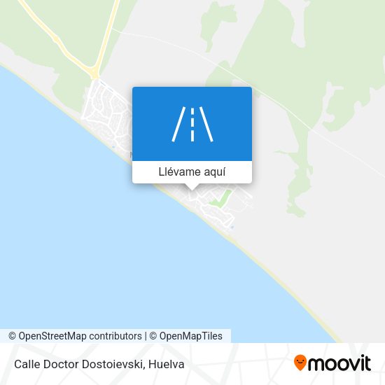 Mapa Calle Doctor Dostoievski