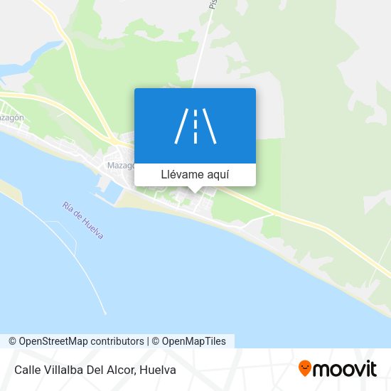 Mapa Calle Villalba Del Alcor