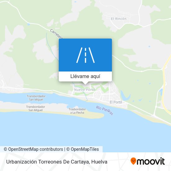 Mapa Urbanización Torreones De Cartaya
