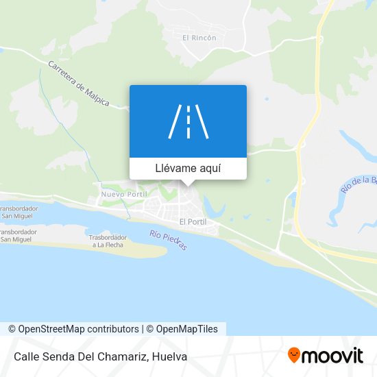 Mapa Calle Senda Del Chamariz