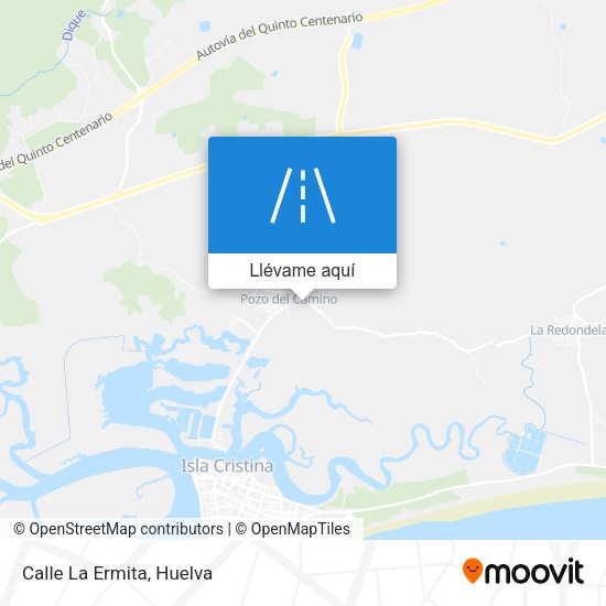 Mapa Calle La Ermita
