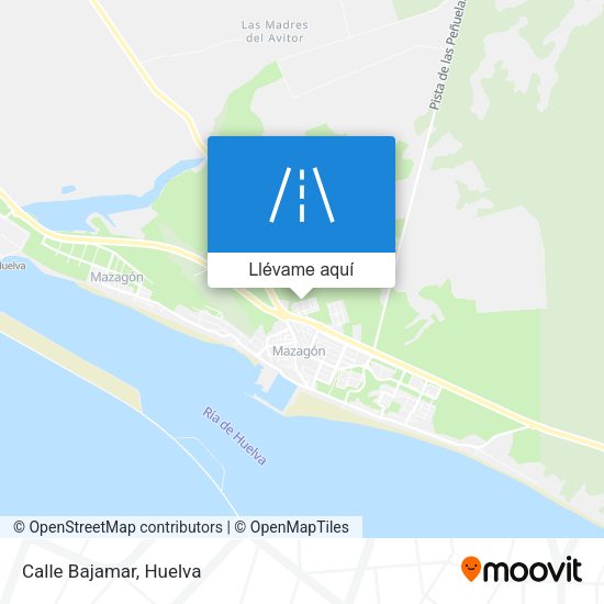 Mapa Calle Bajamar