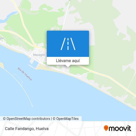Mapa Calle Fandango