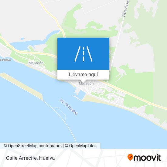 Mapa Calle Arrecife