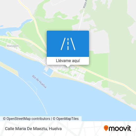 Mapa Calle Maria De Maeztu