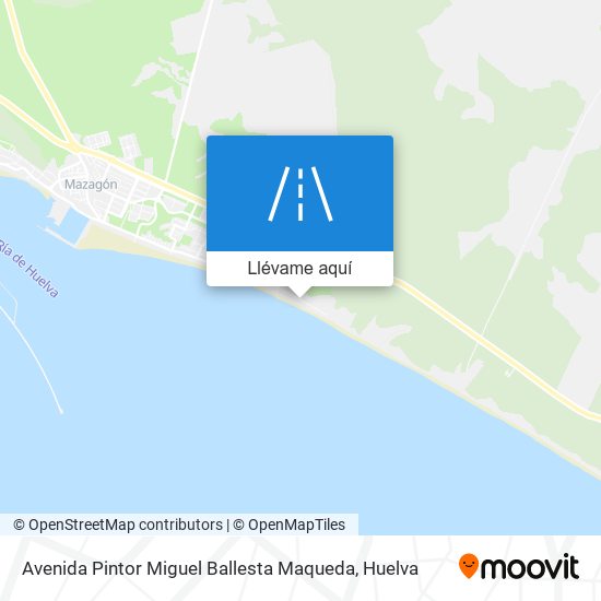 Mapa Avenida Pintor Miguel Ballesta Maqueda