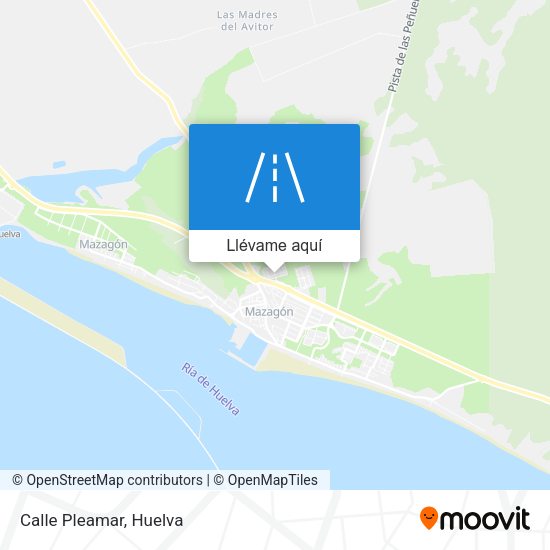 Mapa Calle Pleamar
