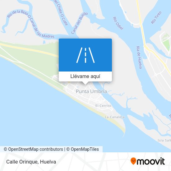 Mapa Calle Orinque