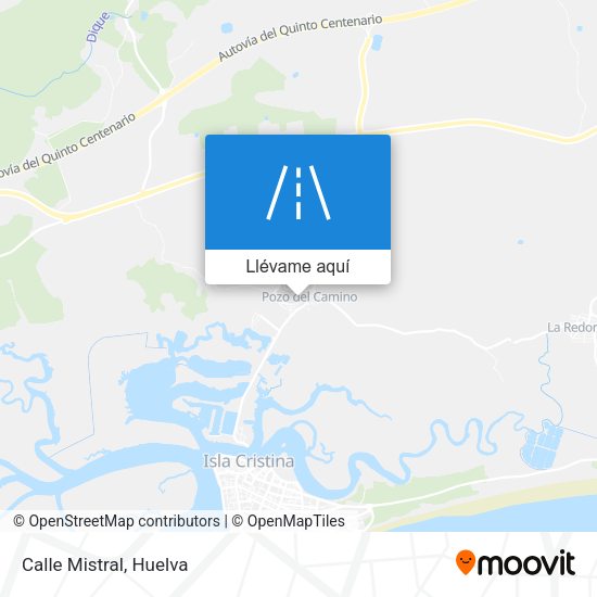 Mapa Calle Mistral