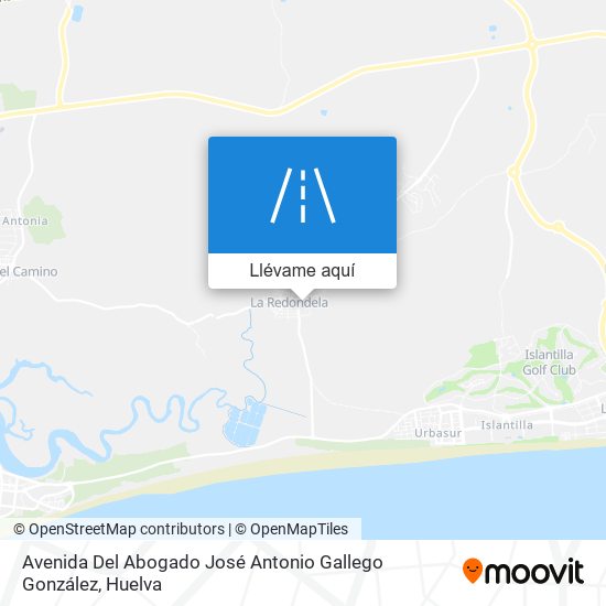 Mapa Avenida Del Abogado José Antonio Gallego González