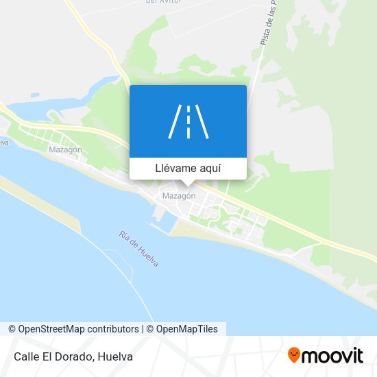 Mapa Calle El Dorado