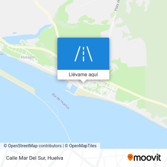 Mapa Calle Mar Del Sur