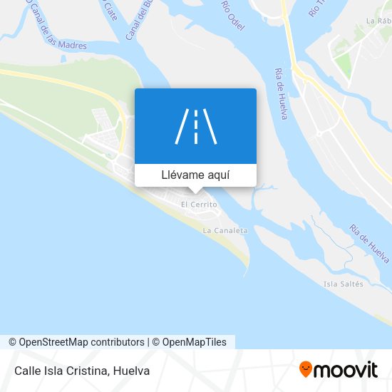 Mapa Calle Isla Cristina