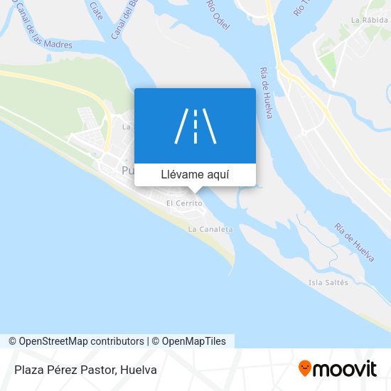 Mapa Plaza Pérez Pastor