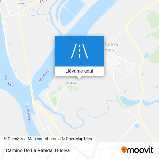 Mapa Camino De La Rábida