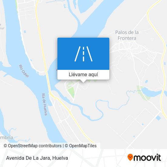 Mapa Avenida De La Jara