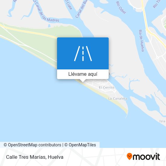 Mapa Calle Tres Marías