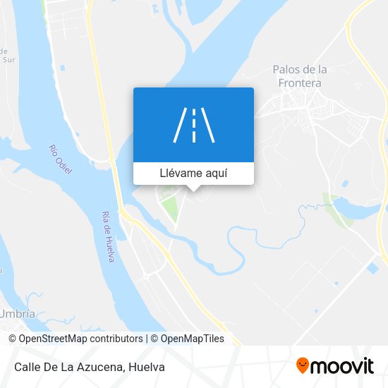 Mapa Calle De La Azucena