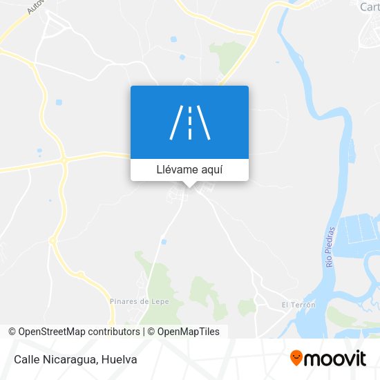 Mapa Calle Nicaragua