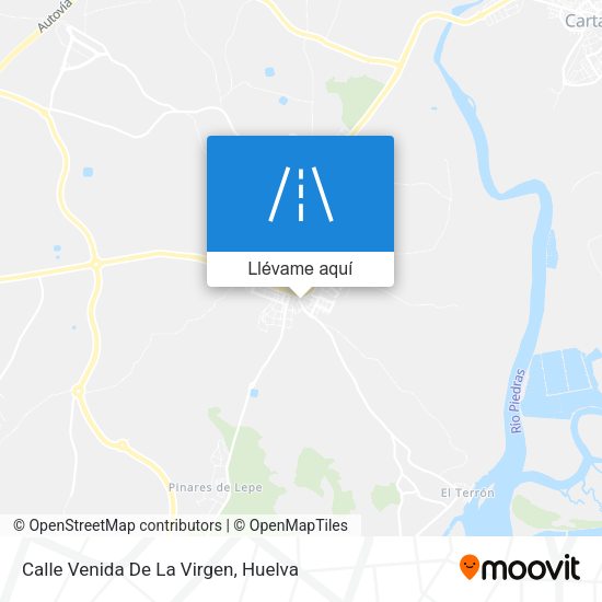 Mapa Calle Venida De La Virgen