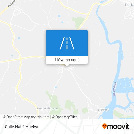 Mapa Calle Haití