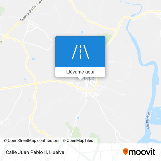 Mapa Calle Juan Pablo II