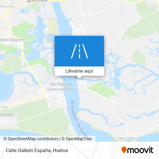 Mapa Calle Galeón España