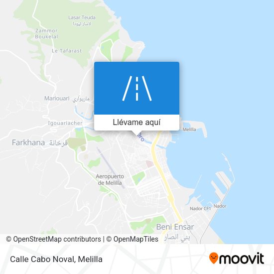 Mapa Calle Cabo Noval