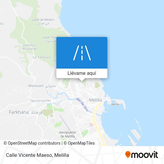 Mapa Calle Vicente Maeso