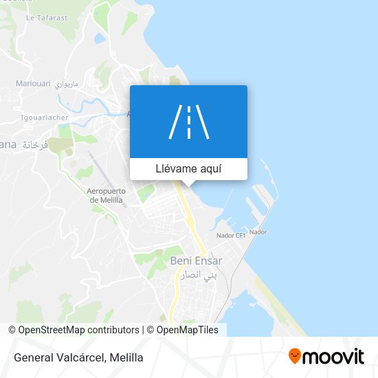 Mapa General Valcárcel