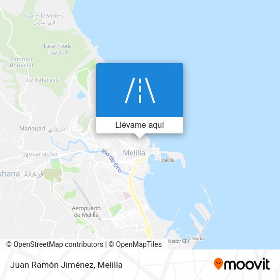 Mapa Juan Ramón Jiménez