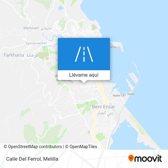 Mapa Calle Del Ferrol