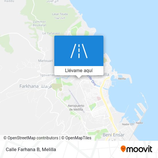 Mapa Calle Farhana B