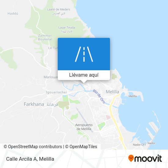 Mapa Calle Arcila A