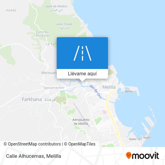 Mapa Calle Alhucemas