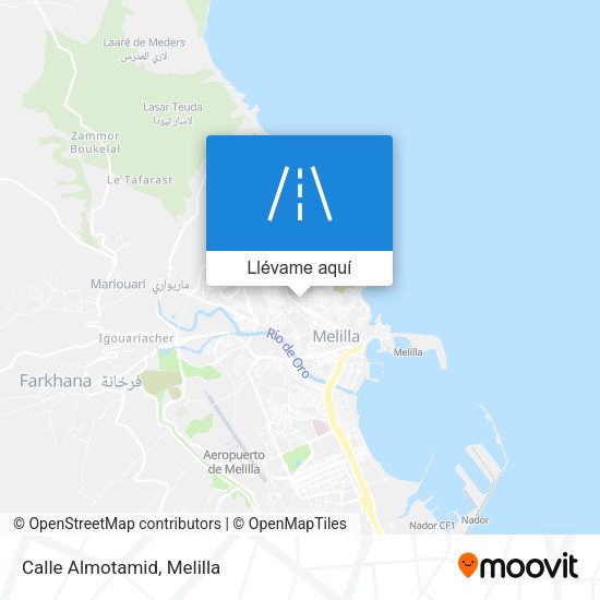 Mapa Calle Almotamid