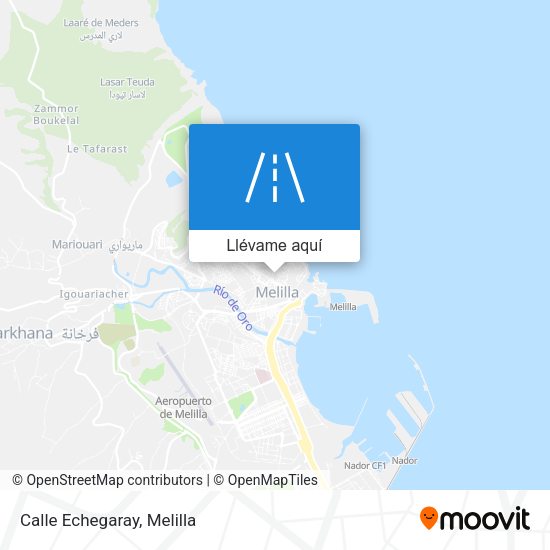 Mapa Calle Echegaray