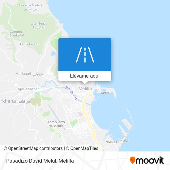 Mapa Pasadizo David Melul