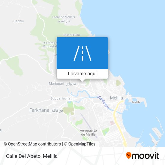 Mapa Calle Del Abeto
