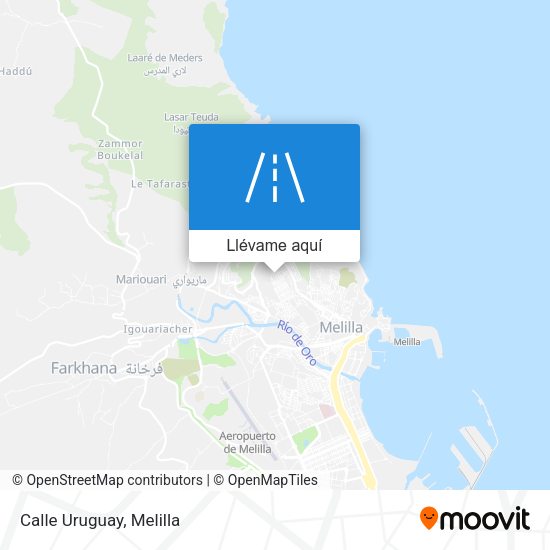 Mapa Calle Uruguay