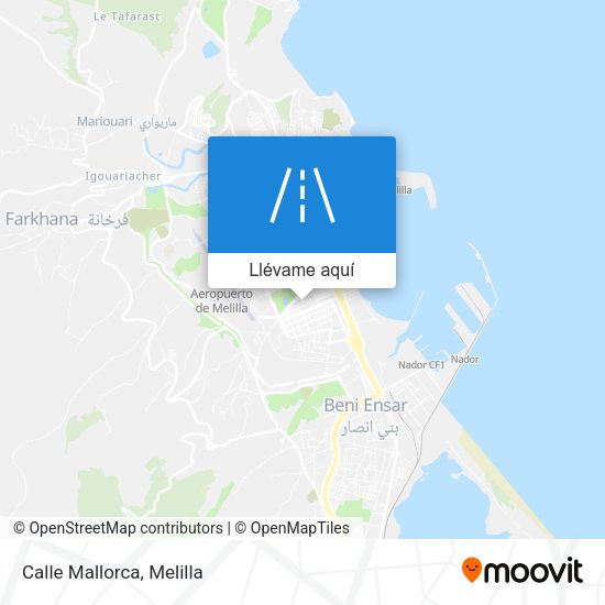 Mapa Calle Mallorca