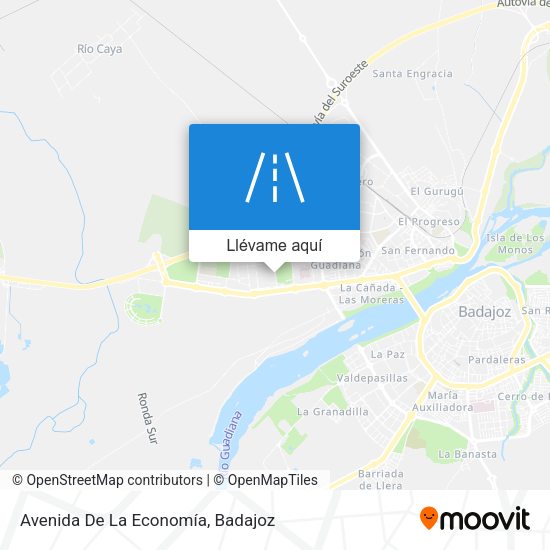 Mapa Avenida De La Economía