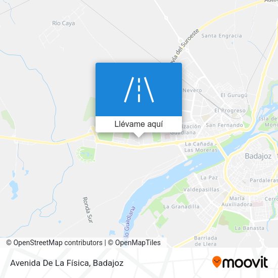 Mapa Avenida De La Física
