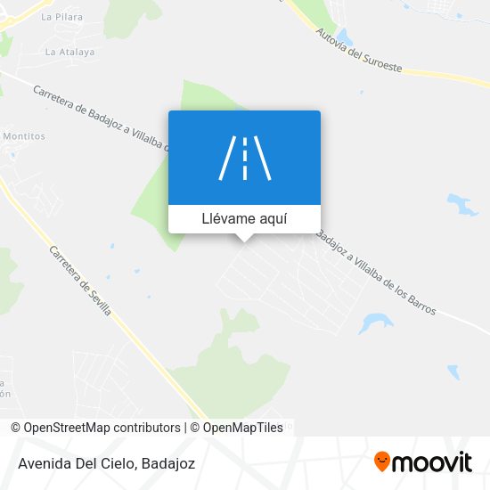 Mapa Avenida Del Cielo