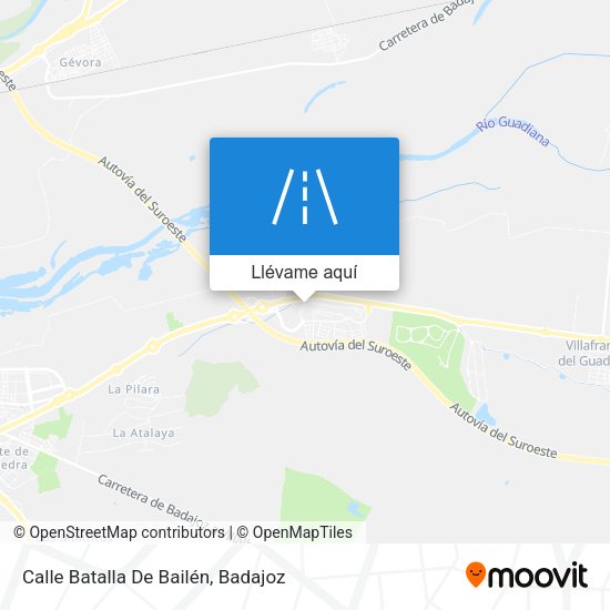Mapa Calle Batalla De Bailén